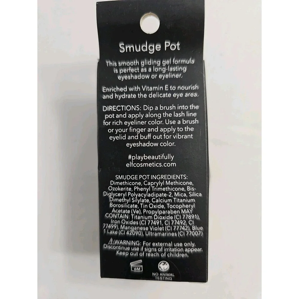ELF Smudge Pot Eye Shadow/Eye Liner #81523 GOTTA GLOW sealed NIB MU-020